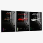 Lot: "Hypercars" (3x) – Verre – Image 2