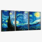 Lot: "Starry Night" (3x) – Verre – Image 2
