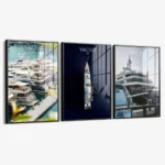 Lot: "Yacht Club" (3x) – Verre – Image 2