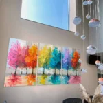 Lot: "Pastel Fall" (3x) – Verre – Image 3
