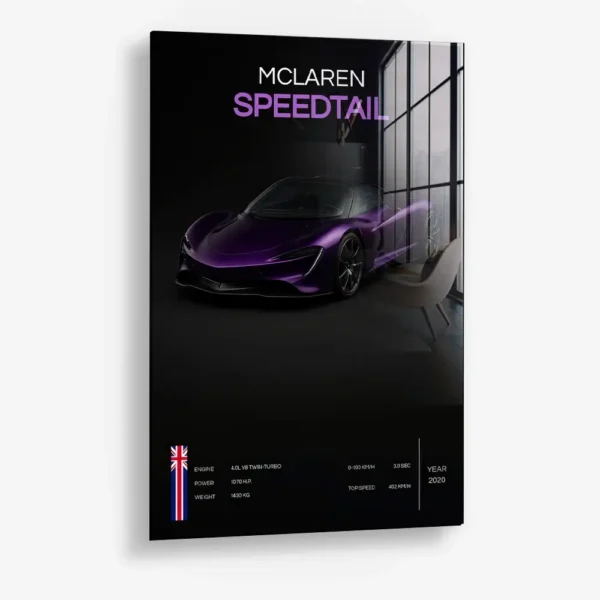 Hypercars – McLaren Speedtail – Verre