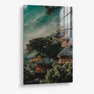 Jungle Stilt Haven – Verre