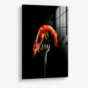 Shrimp Silhouette – Verre