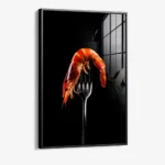 Shrimp Silhouette – Verre – Image 2