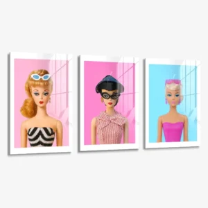 Lot: "Retro Sirens" (3x) – Verre