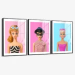 Lot: "Retro Sirens" (3x) – Verre – Image 2