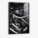 Chrome Heartbeat – Verre – Image 2