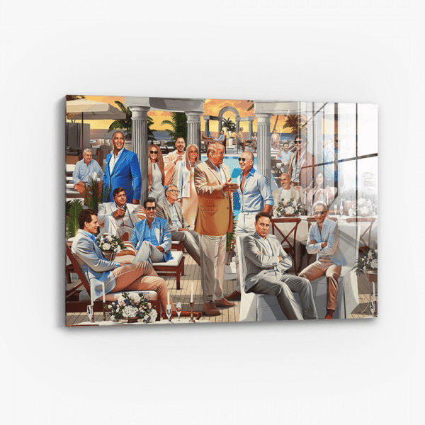 Billionaires meeting - Verre