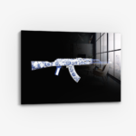 Floral AK47 - Verre