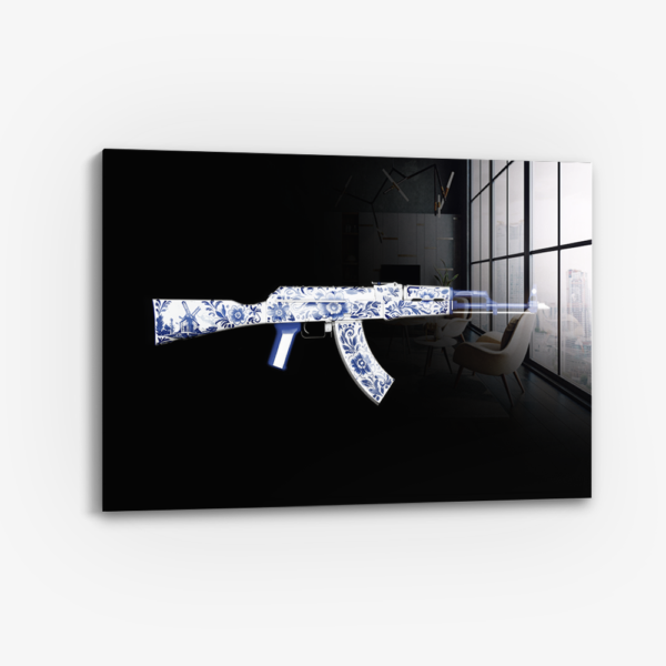 Floral AK47 - Verre
