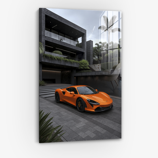 Chromatic Drive VI: Orange - Verre