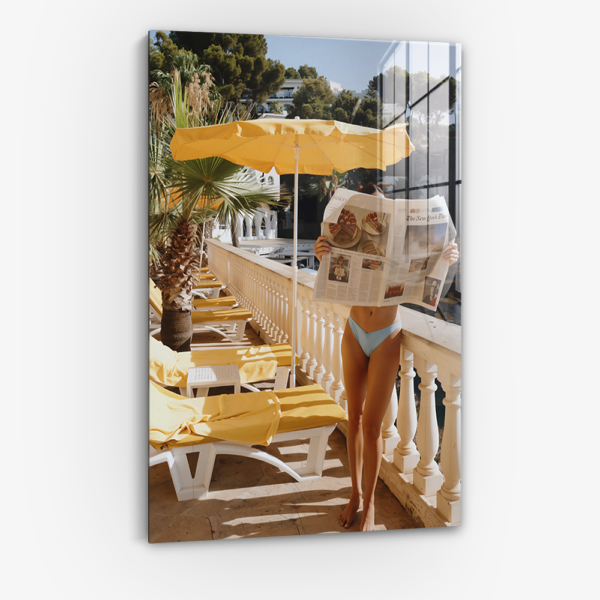 Sun & Headlines - Verre