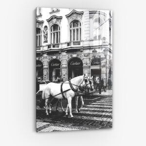 French Horses II - Verre