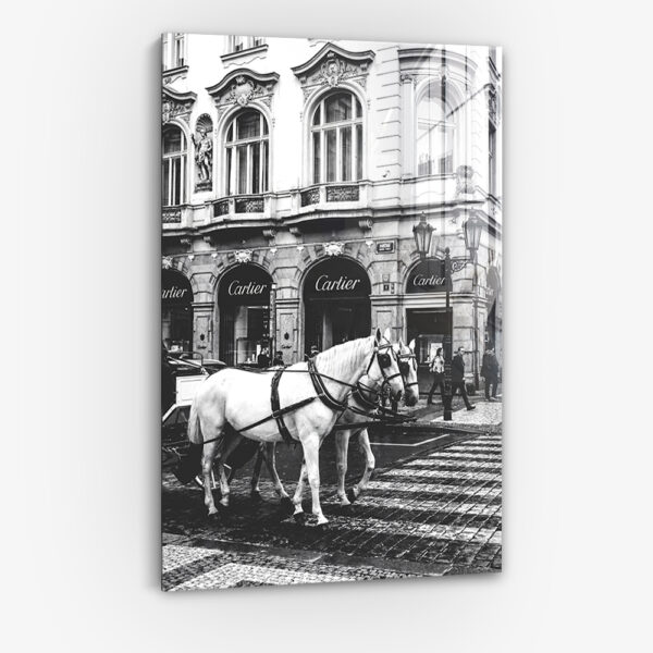 French Horses II - Verre